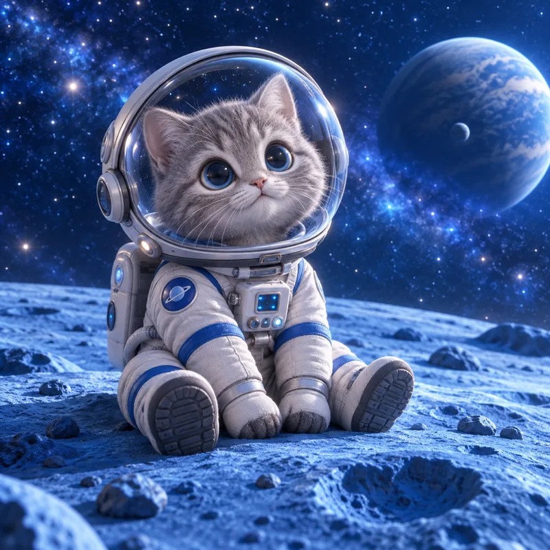 Кот-космонавт — версия игрока